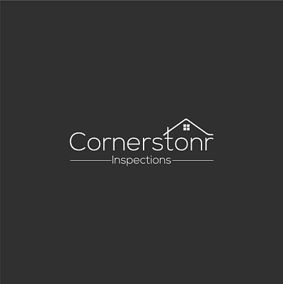 Cornerstonr logo design black and white brand business construction dribbble graphic design icon identity illustration logo logo design logo designs logodesign logotype property property logo real estate logo realestate red