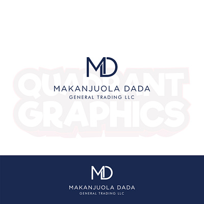 Makanjuola Dada llc branding design flat logo minimal