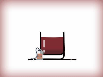 A Biscuit and Tea 2d animation animation flat illustraion motion vector