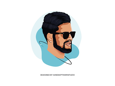 Vector Portrait by Sandeep Tiwari design espyctiwa illustration portrait art portrait illustration sandeeptiwari sandeeptiwaristudio vector