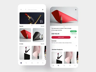 E commerce app concept android app branding buy clean design e commerce ecommerce ecommerce app ios mobile mobile app mobile design parfume payment talavadze ui ux wishlist