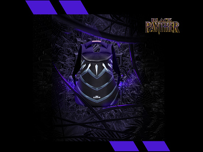 MARVEL ZARC BLACK PANTHER BACKPACK adobe photoshop adventure alien art artwork blackpanther branding design dribbble invite graphicdesign illustration illustration art iron man marvel marvelstudios typography wakanda zarc