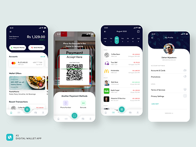 Digital Wallet App digital wallet mobile design user experience