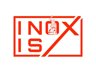 INOXIS Logo art branding design flat icon illustration logo logo design minimal vector