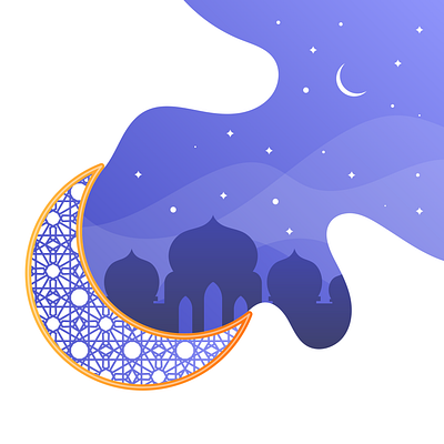 Eid gradient minimal poster design background design dpicso eid eidmubarak festival flat graphic holiday illustration islam ramdan vector