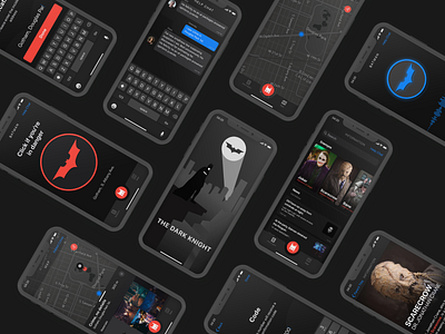 Extra Button "BATMAN" adobe apple application artist bat batman catwoman design dribbble figma help app illustrator joker mokup photoshop the dark knight ui uiux ux