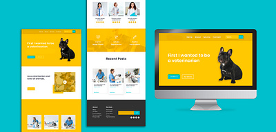 veterinary landing pages concept branding mock up mockups page mockup psd mockup ui ux website design website mockups websites