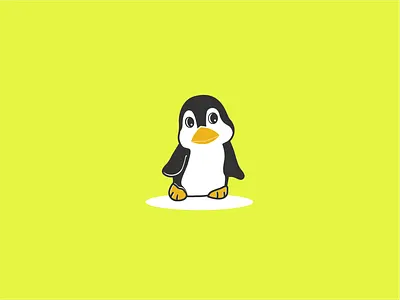 Logo Penguin animal animal character animal logo character children cute icon logodesign mascot cartoon mascot character minimalist minimalist logo penguin penguin logo penguin playful playful