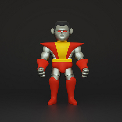 Colossus 3d character character design colossus illustration render xmay xmen