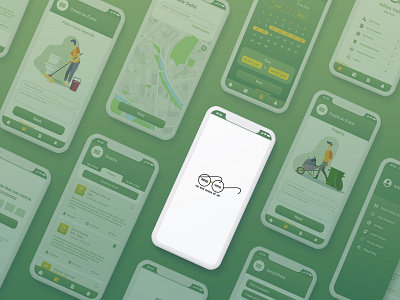 Swachh Bharat Abhiyan - SWACHHATA App Redesign abshk abshk ay abshkay app concept design india indian interaction mobile redesign redesign concept ui uidesign user experience user interface userinterface ux uxdesign