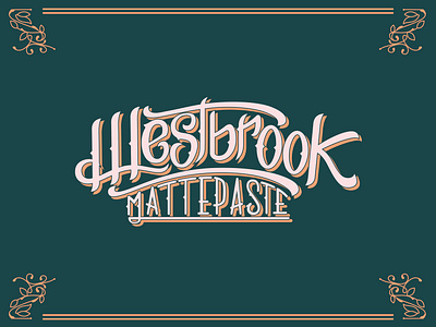 Westbrook Typography branding concept creative design digital 2d graphic design icon lettering logo logodesign logotype product design type typo typography