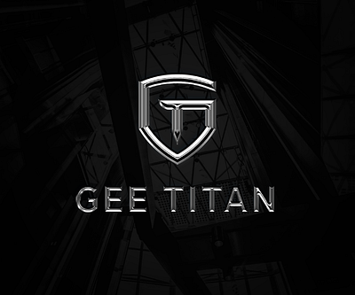 Gee Titan - Logo black branding car chrome classy elegant icon initial logo logo logo design logo mark luxury mark monochrome monogram monogram logo needlogo premium titan titans