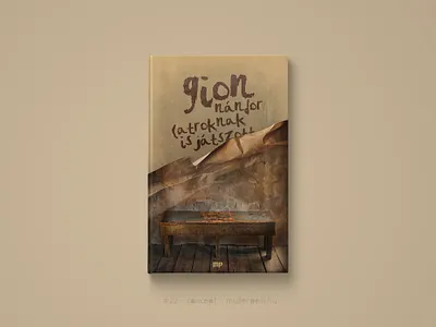 30 days book cover challenge #22 30daychallenge book book cover challenge concept cover cover design gion nándor graphic design könyv könyvborító latroknak is játszott