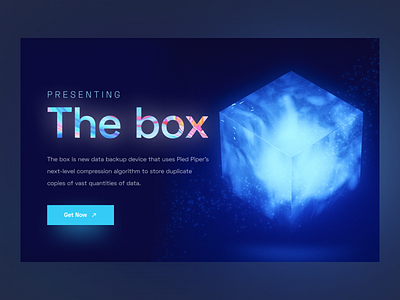 Product launch website 3d cinema4d figma landing page landing page concept launch product silicon valley ui ui design