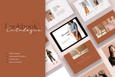 Laura – Fashion Catalogue a4 apparel brochure business catalogue clothing design flyer logbook mode models promotion sale