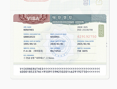 NAD#24 passport visa