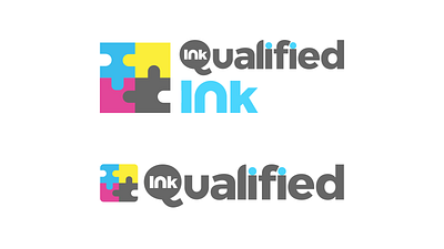 Qualified Ink branding clean design graphic identity logo modern personal logo symbol vector