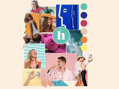 Mood Board design for Touch by Simply Whyte Design branding branding design design graphic design logo logo design moodboard