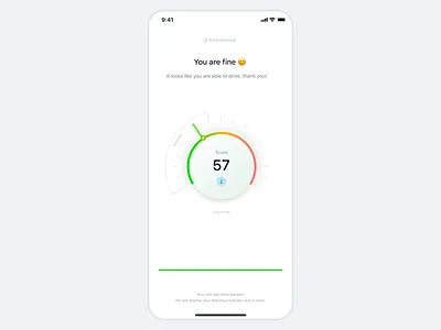 Lime — Drunk Test animation app ar clean design minimal mobile scooter sobriety test ui ux vr
