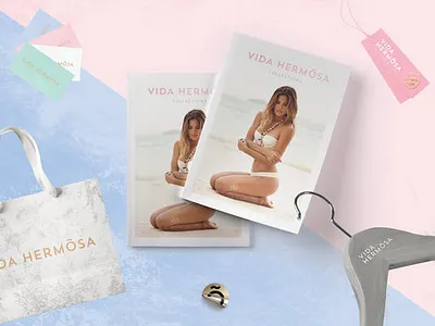 Brand design for Vida Hermosa by Simply Whyte Design branding design graphic design logo