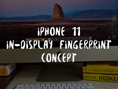 iPhone In-display Fingerprint/Touch ID Concept Interaction animation app app design design in display fingerprint interaction interactiondesign ios ios design ios ui iphone iphone unlock motion motion design product design protopie touch id ui uiux ux