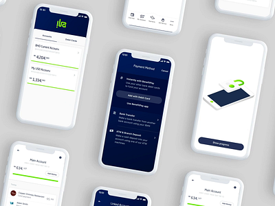 App design for ila bank amsterdam animation app bank bankingapp branding cards ui design design app fintech icon interaction iphone layout showcase ui ux