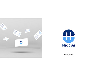 Hiatus HR -Day 26 branding design flat icon illustration illustrator logo logochallenge minimal