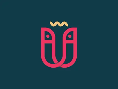 U logo concept ! logo u brand branding monogram