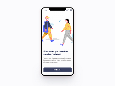 COVID 19 branding design hospital ios medical mobile app onboarding sketch userinterface ux uxui