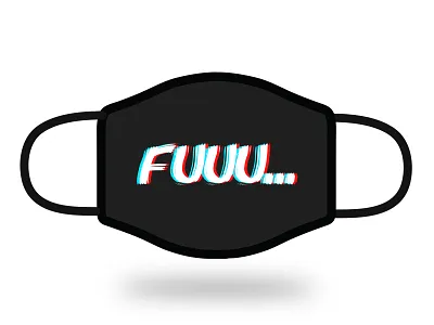 Fuuu... Face mask black challenge design face face mask faces fun graphic graphic design illustration mask masks neostudio vector