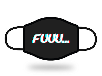 Fuuu... Face mask black challenge design face face mask faces fun graphic graphic design illustration mask masks neostudio vector