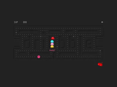 PAC MAN dribbble dribbble game illustration pac man play webdesign