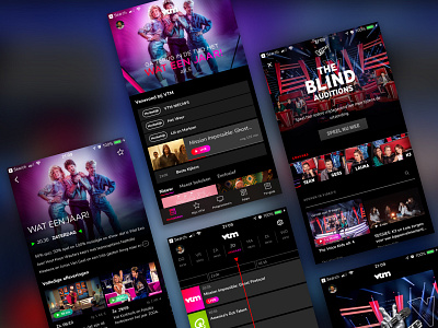 VTM App Rebrand app branding design ui