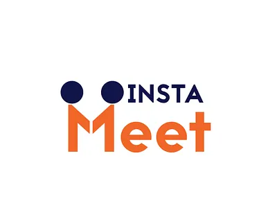 InstaMeet Logo adobe illustrator branding colors graphic illustration logo vector