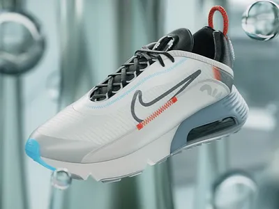 Motionblur Studios showreel 3dsmax after effect animation art bubble design motiongraphic nike nike air render shoe showreel typography ui