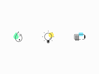 Eco Energy Icons activity design eco eco icons ecology energy enviroment icon icons ui ux