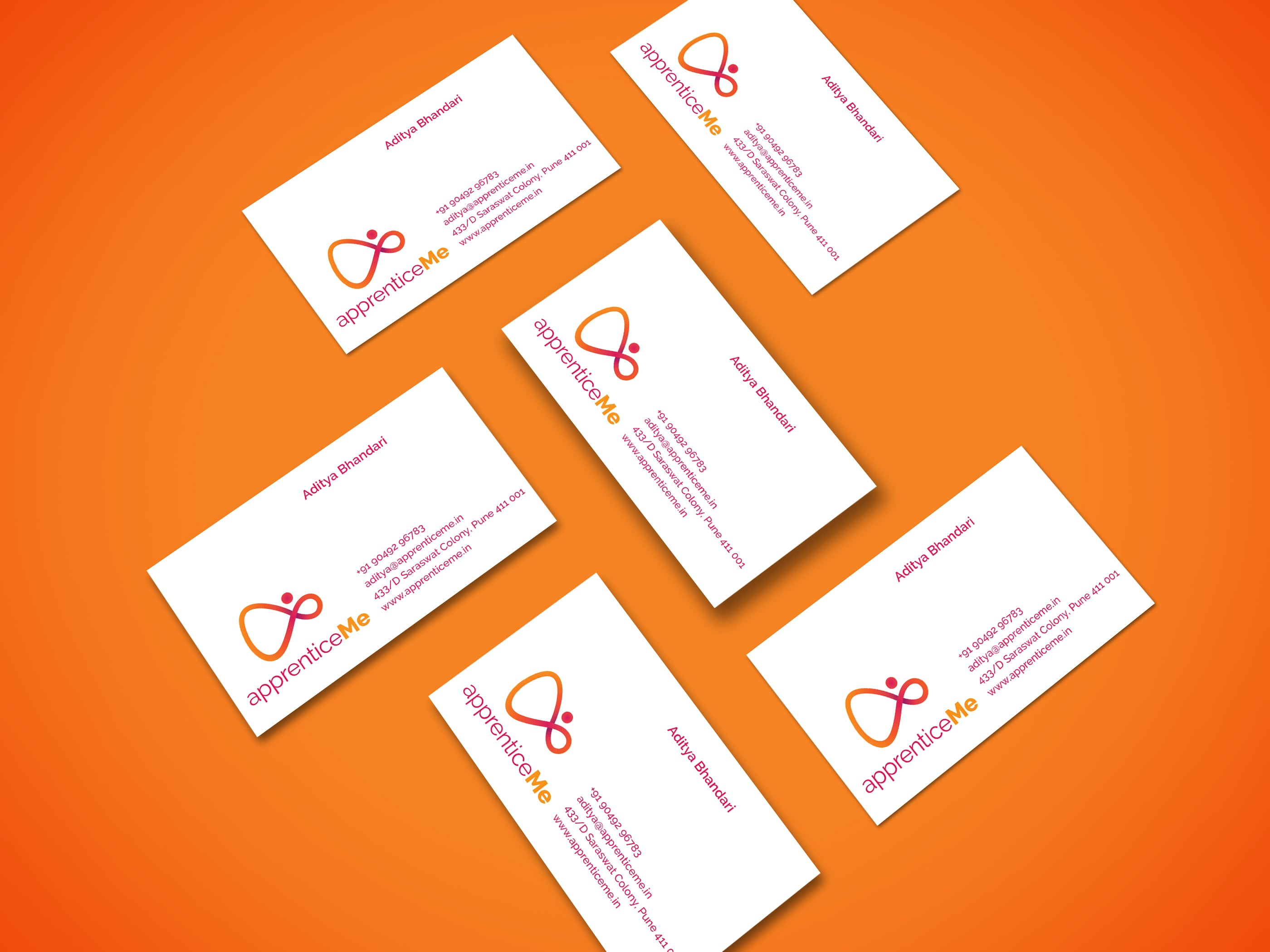 apprentice Me ahmedabad branding and identity creative graphic design graphic designer gujarat india jaipur landingpage navojuno rajasthan website design website landing page