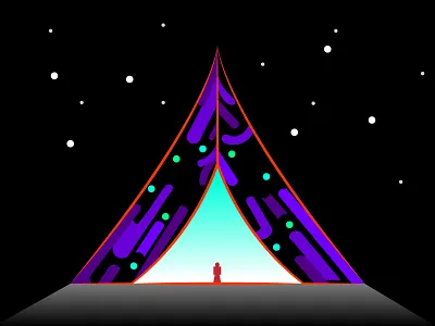 Ambiguity awesome curious design dribbble fear illustration interesting minimal powerful sci fi sci fi sketch vector