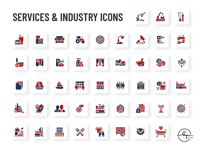 Services & industry icon - Icons design behance dribbble best shot graphics icon icon design icon set icon sets iconography icons design icons pack icons set iconset illustraion iocns ui ui design uiux ux ux design vectors