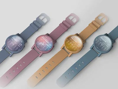 Weather smartwatch app animation app helsinki invision studio mobile moscow quebec rainy smartwatch snowy stuttgart sunny thunderstorm ui ux wearable weather app