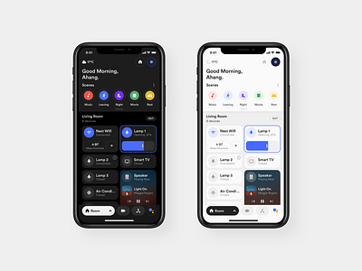 Redesign Smart Home 2 app application behance concept design home home page home screen homepage homepage design layout platform redesign redesign concept scenes sketch smart smart home smarthome ui