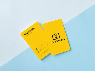 Two Studio Logo Design With Mockup brandidentity branding company logo logo design logo logodesign logocompany logoconcept logodesign logotype minimalistlogo photography photography logo