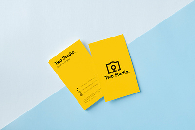 Two Studio Logo Design With Mockup brandidentity branding company logo logo design logo logodesign logocompany logoconcept logodesign logotype minimalistlogo photography photography logo