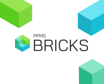 BRICKS Logo application brick logo