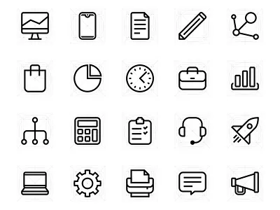 business & finance icon business icon design finance icons icon icon set iconography icons vector
