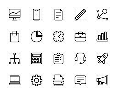 business & finance icon business icon design finance icons icon icon set iconography icons vector