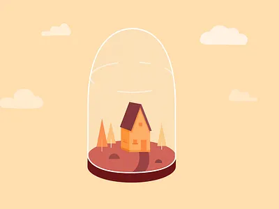 Home Insurance — Blog Illustration digital illustration esignature illustration illustrator insurance yousign