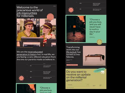 Welcome to the Jungle. design flat landing page design typography ui ui design uidesign vector web web design