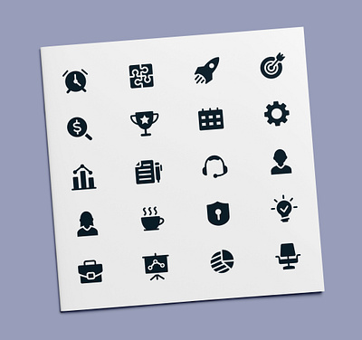 Office Icons business icon icon design icon set icons interface office ui user interface