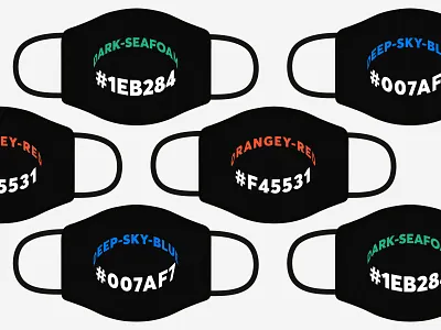 Design For Good Face Mask Challenge chellenge colors covid covid19 design facemask gogoapps illustration typography